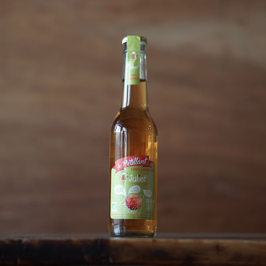 ジュリエット オーガニック・スパークリング・ アップルジュース 275ml